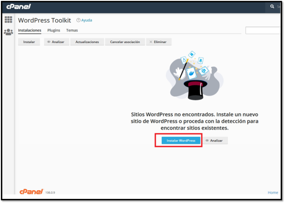 Instalar WordPress por medio de WordPress Toolkit. – Ayuda Powerhost